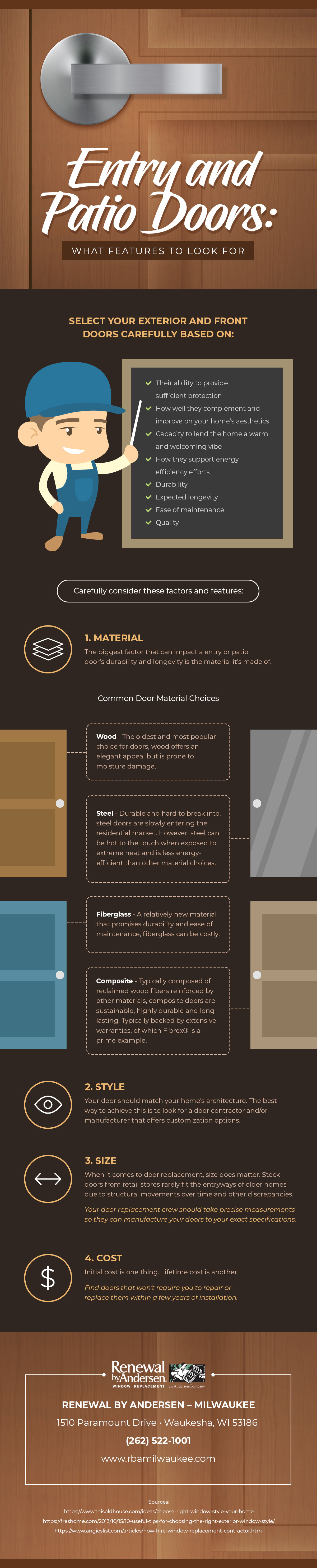 Infographic: Entry and Patio Doors What Features to Look For