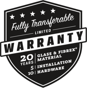 Full transferrable warranty logo.
